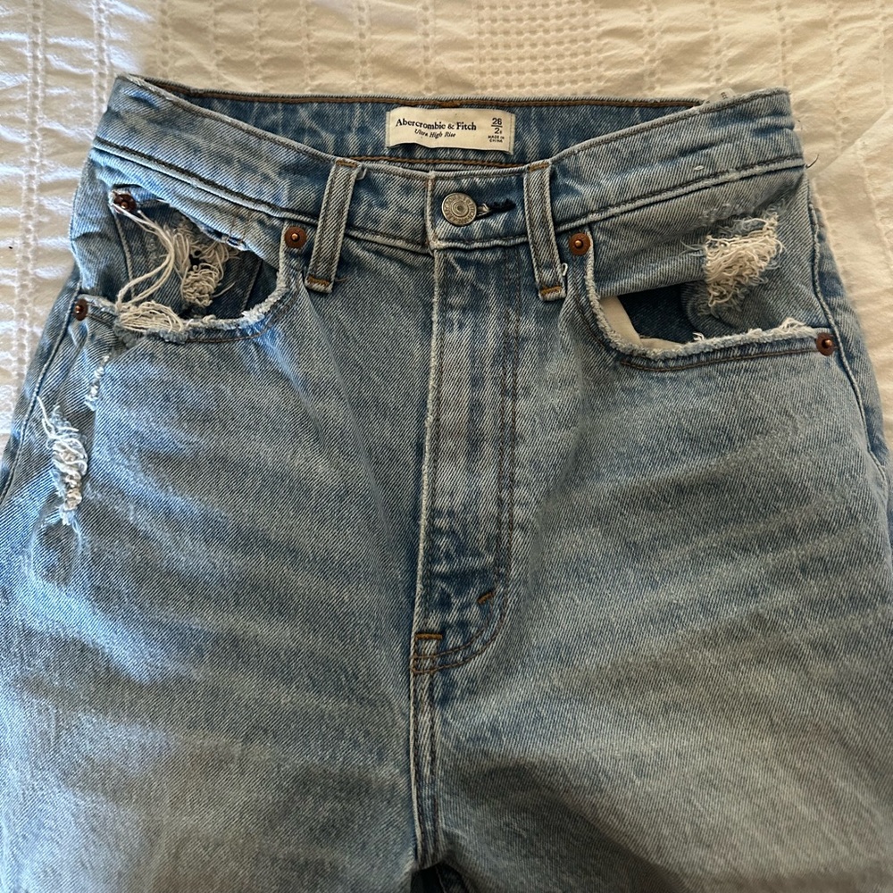 Abercrombie and Fitch Ultra High Rise Jeans